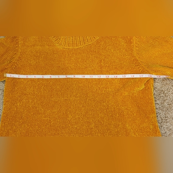Style & Co | mustard yellow turtleneck sweater - Picture 3 of 8